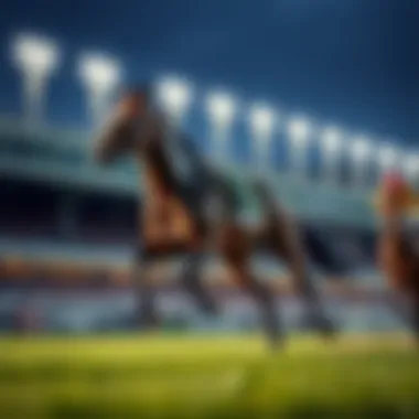 Horse Racing Dynamics Explained Visual representation of horse racing dynamics