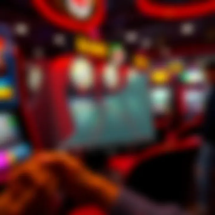 Graph depicting probability distribution in gaming