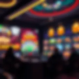 Digital casino gaming interface showcasing diverse games