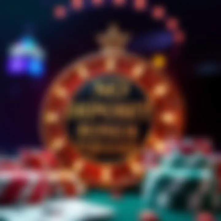 Symbol of no deposit bonus offer