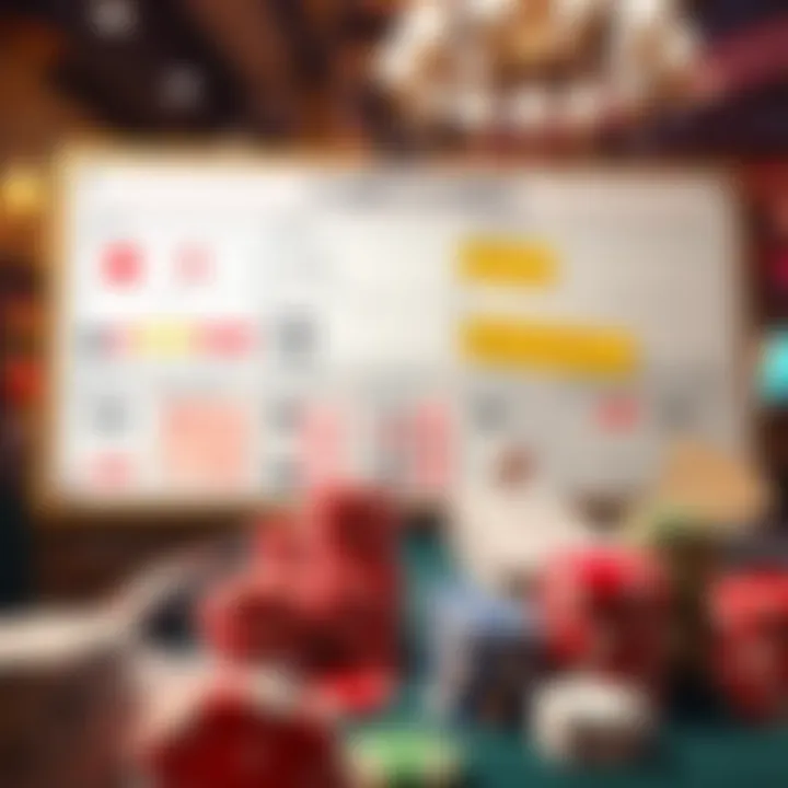 Strategic Insights for Card Games A strategic analysis board displaying tactics for popular card games