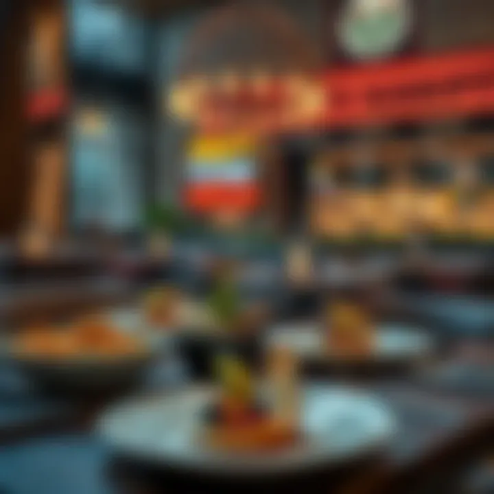 Gourmet dining experience at DraftKings Hotel