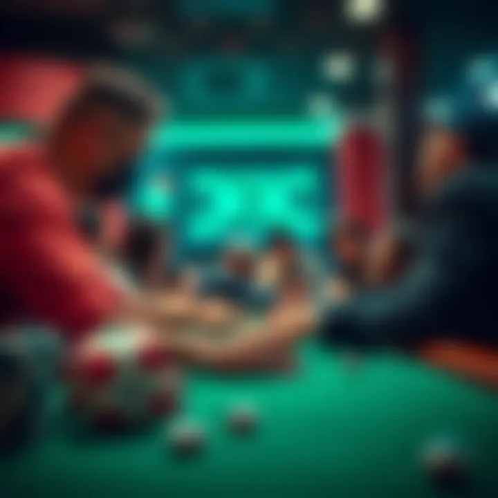 Visual representation of the socio-economic factors influencing lottery participation