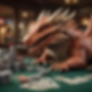 Visual representation of gaming strategies tailored for Dragon Cash slots