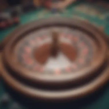 The captivating interface of a free video roulette game