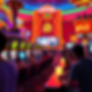 Vibrant entertainment scene at MGM Luxor