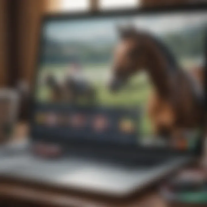 An overview of various online horse betting platforms.