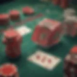 A digital representation of Pai Gow Poker with vibrant cards