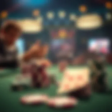 Illustration of strategic gameplay with promotions