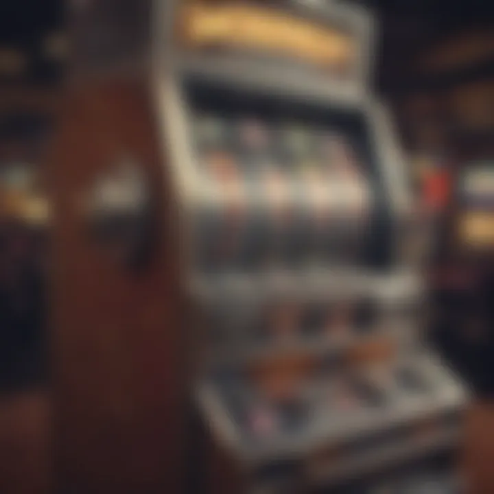 An animated visual of a slot machine jackpot win