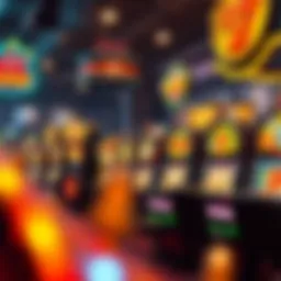 A vibrant display of various Reelplay slot machines showcasing unique themes