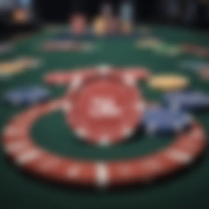 Psychological impact of colors illustrated through poker gameplay