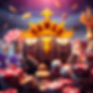 Unique Thematic Elements of NetEnt Slots An illustration depicting unique thematic elements of popular NetEnt slots, highlighting their creativity.