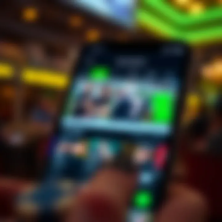 Overview of the Borgata Sportsbook App interface