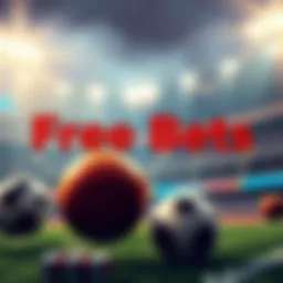 A conceptual illustration of free football bets highlighting their benefits
