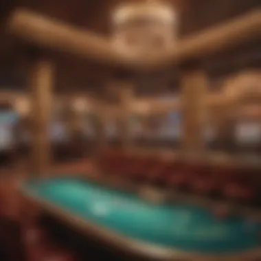 The engaging lobby environment of Jackpot City Casino