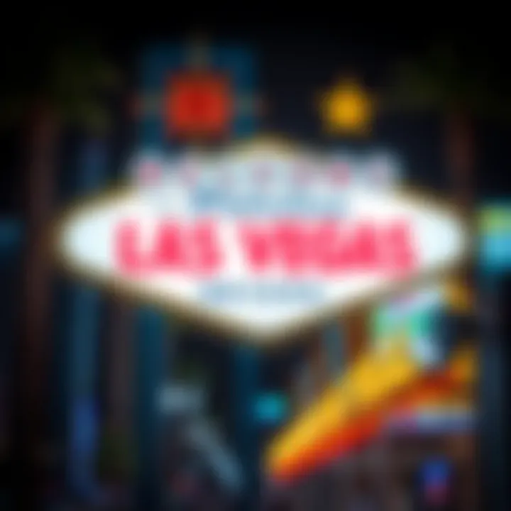 Iconic landmark of Las Vegas, featuring a grand welcome sign