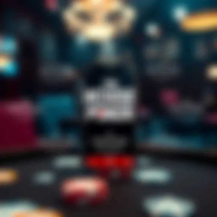 Features and Functionalities of the House of Poker App Infographic showcasing features of the House of Poker app