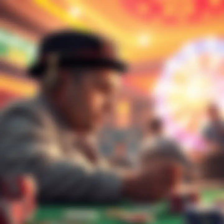 Illustration highlighting the challenges faced by instant cash casinos