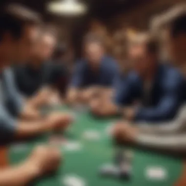 A graphic representation of player psychology in poker environments