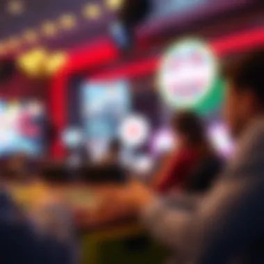 Diagram illustrating the connection between mobile gaming and community engagement