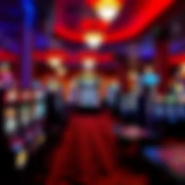 Interior gaming floor filled with slot machines and table games