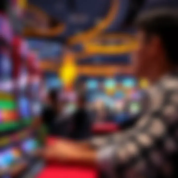 The Thrill of Gaming at Resorts World Visitors enjoying gaming facilities at Resorts World