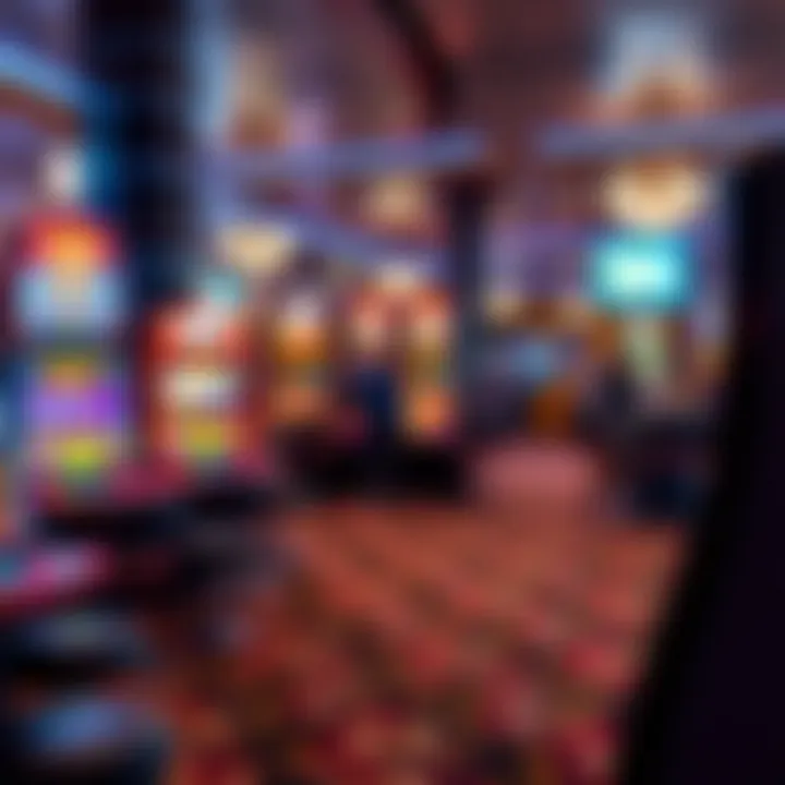 Gaming Area at Riverstar Casino Slot machines and gaming tables inside Riverstar Casino