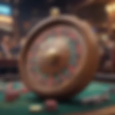 Mobile casino gameplay on a smartphone