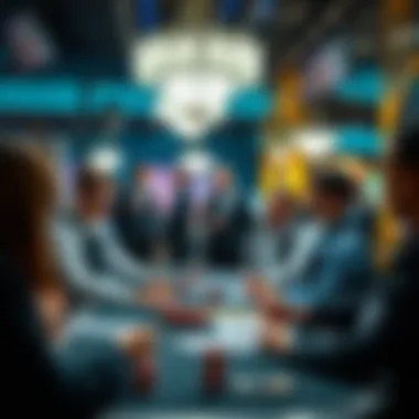 Training session for casino staff