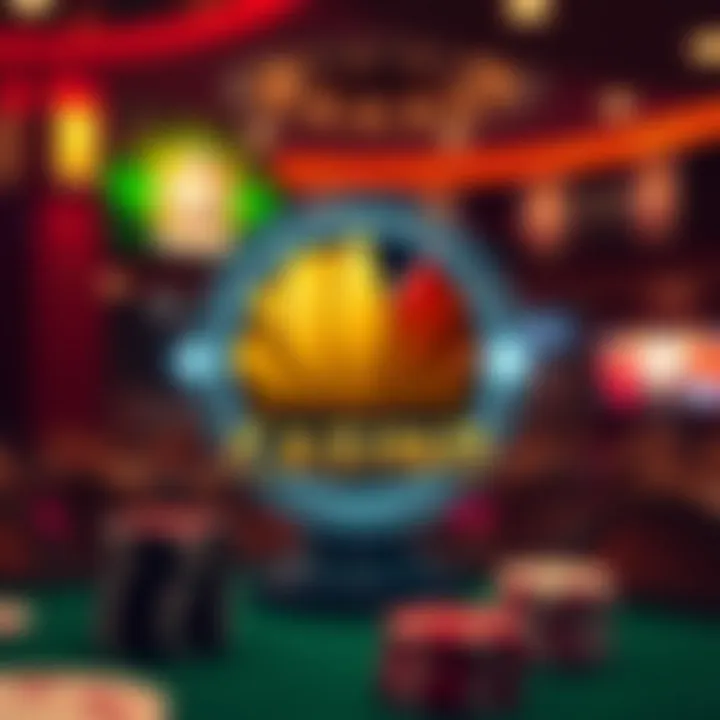 Logo of a leading online casino software provider