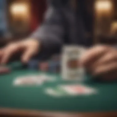 Visual representation of basic blackjack strategies